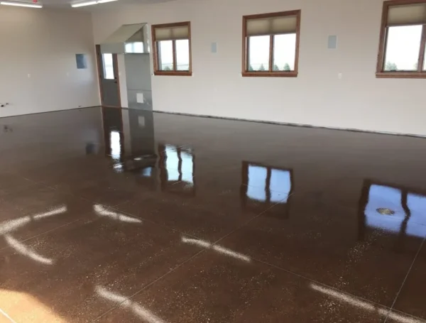 Modern Garage Concrete Polishing Services in Rochester, IL