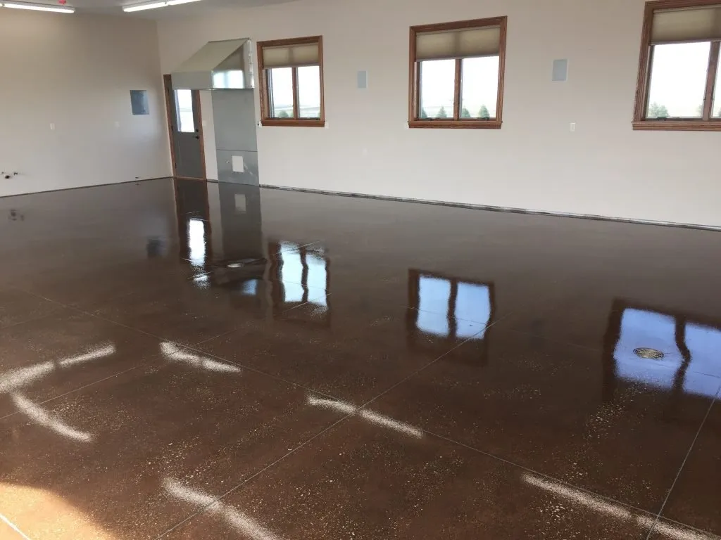 Modern Garage Concrete Polishing Services in Rochester, IL